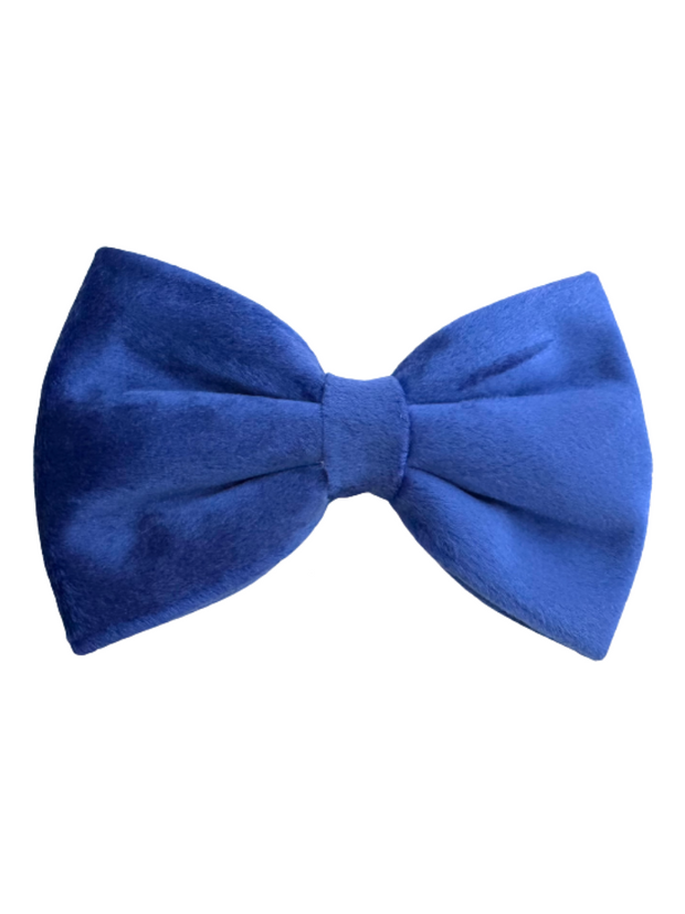 Beaux & Paws Bow Tie - Blue Velvet