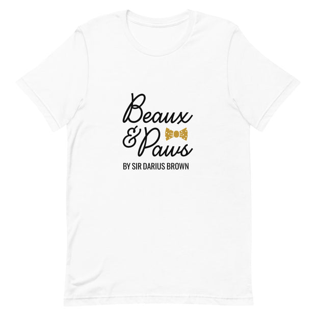 Beaux & Paws T-Shirt - White